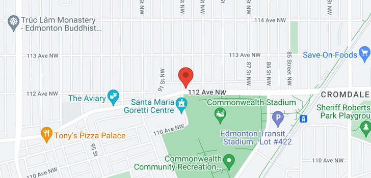 map of 11203 90 ST NW
